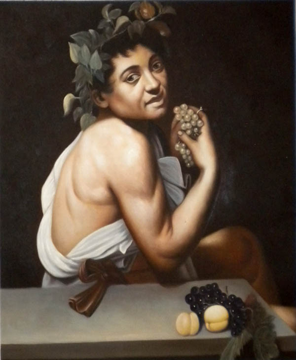 store falso d'autore Bacchino malato di Caravaggio